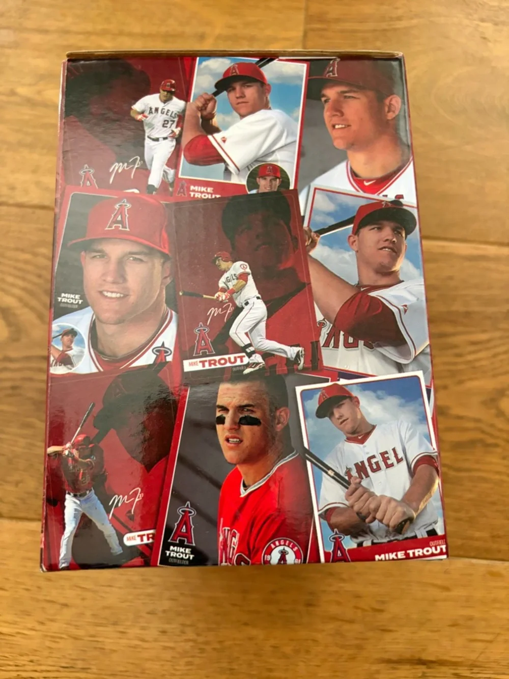 Angels Mike Trout Red and White Bobblehead NEW